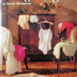 Kwik Sew's BEAUTIFUL LINGERIE by Kerstin Martensson - Uncut Sewing Pattern Sheet